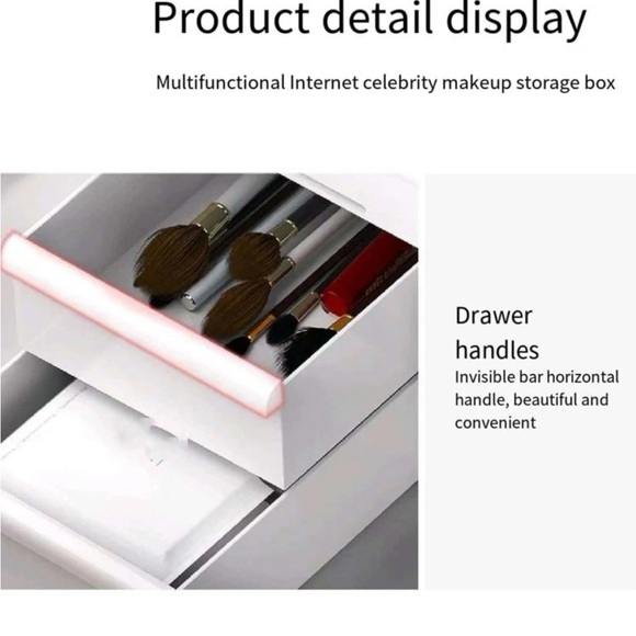 1pc Multi-grid storage box. - Picture 3 of 3